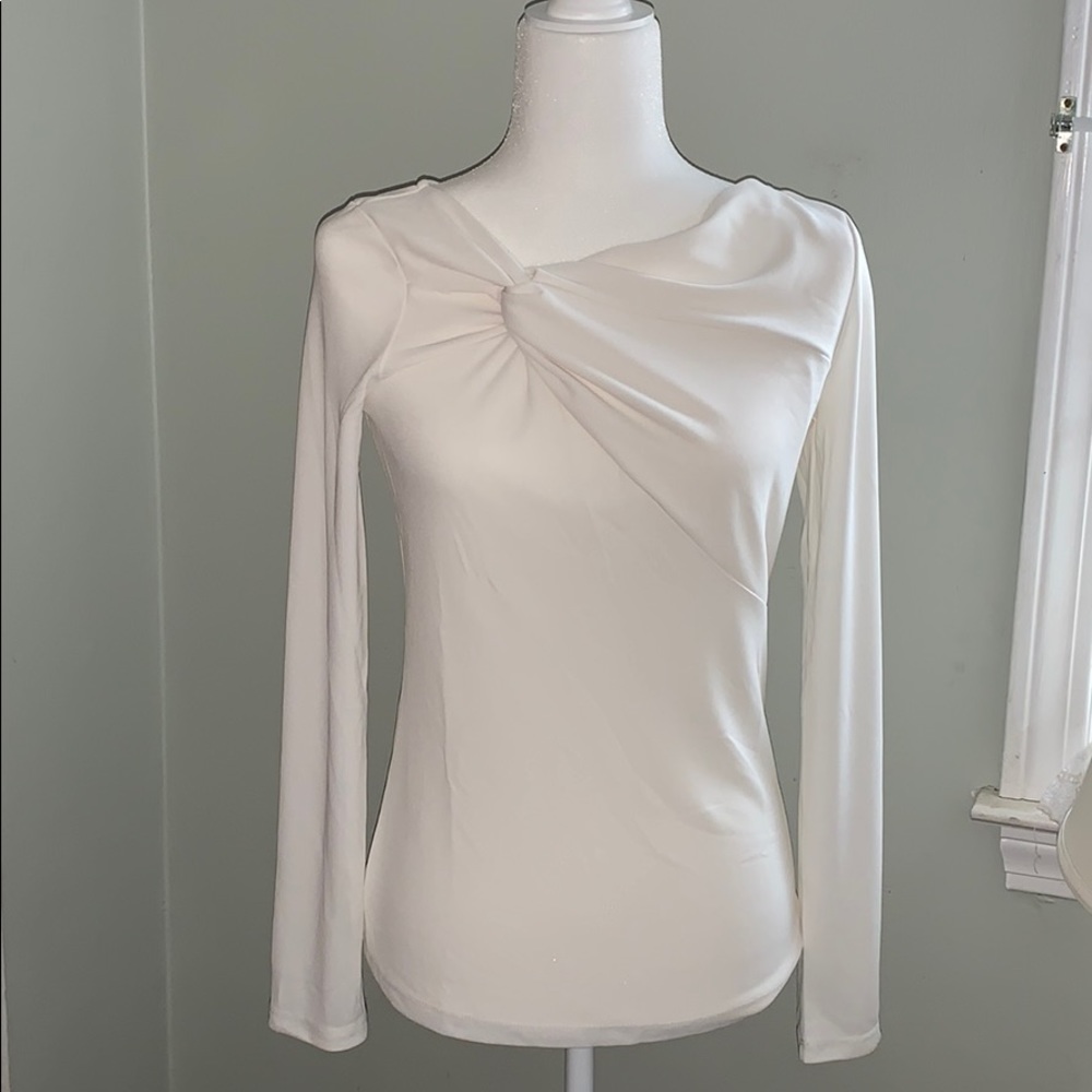 New Donna Karen Long Sleeves Top